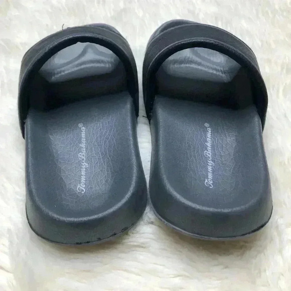 Tommy Bahama Sandals Black & Grey Size 10/11 - Picture 4 of 11